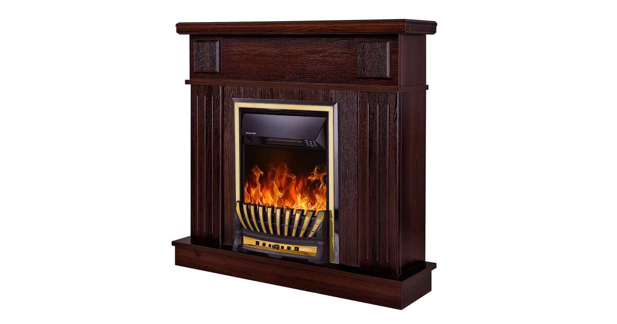 Semineu electric Marina Maro inchis & Meridian, Art Flame, 997x1034x270 mm, 2000W - imagine 3
